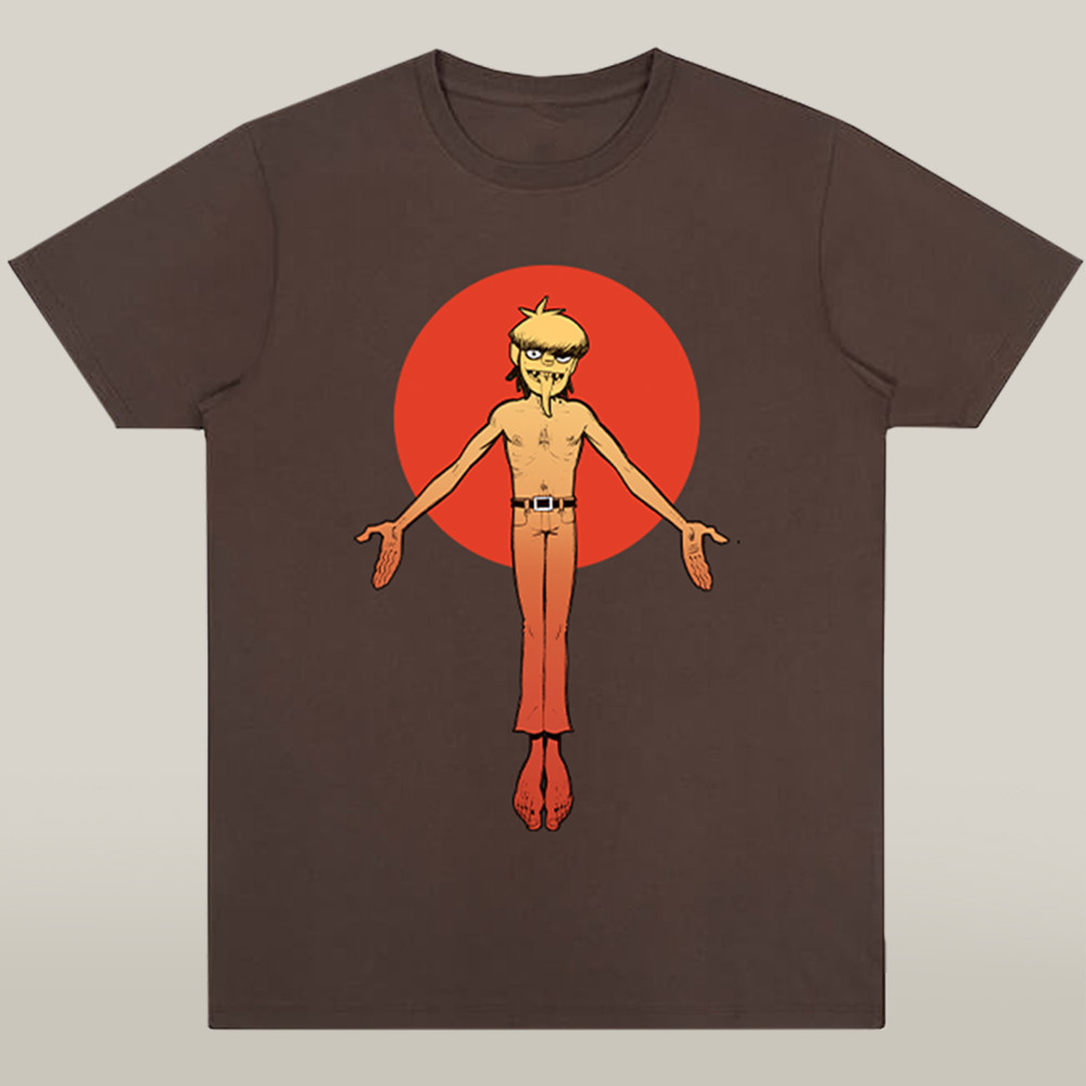 Gorillaz Merch T-shirt Murdoc Hell Hole Cool Gift For Music Lovers