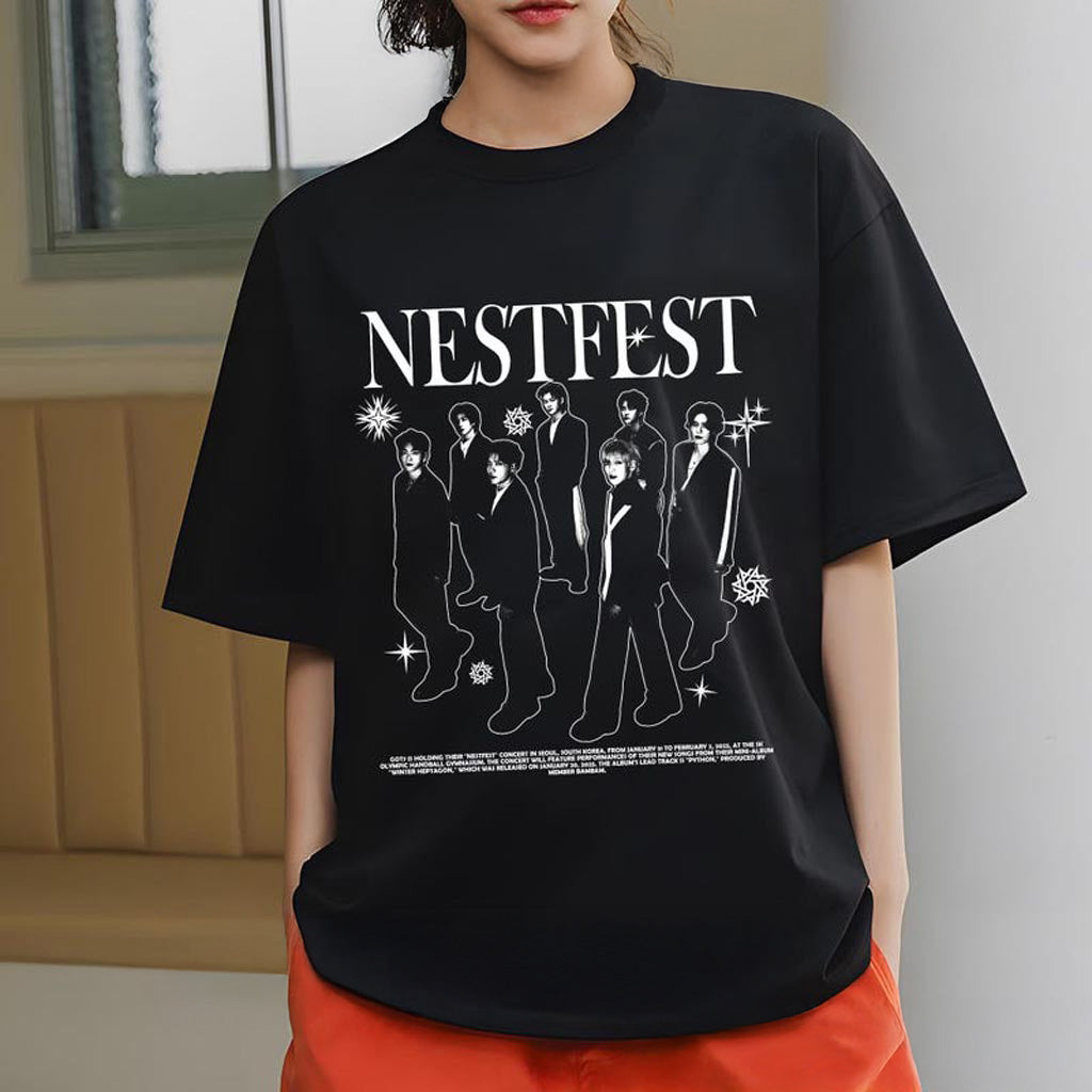 Got7 Nestfest Concert Shirt, 2025 Got7 Concert, Got7 Winter Heptagon Sweatshirt, Winter Hepagon