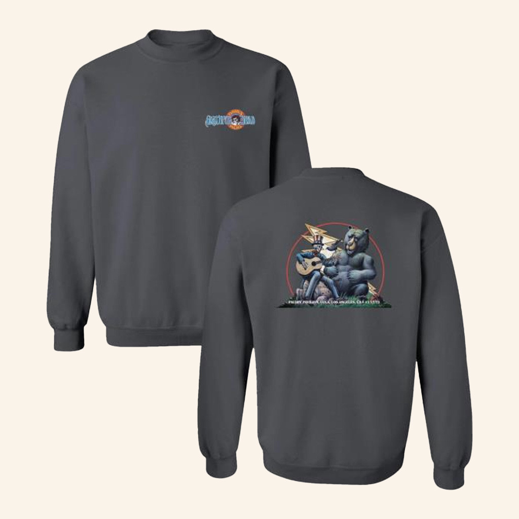 Grateful Dead Merch Dave's Picks Vol 5 Crewneck Sweatshirt Gifts For Dudes