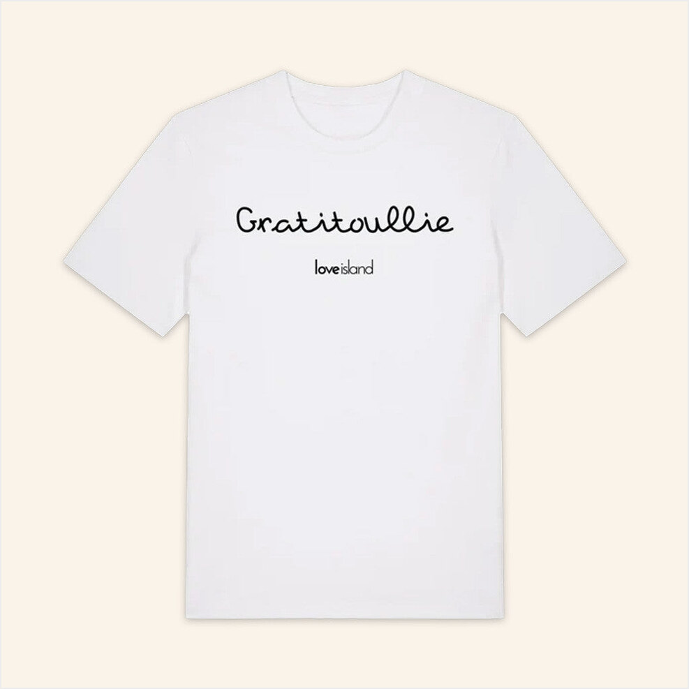 Gratitoullie T-Shirt Official Love Island Merch Birthday Gift Ideas Christmas Presents