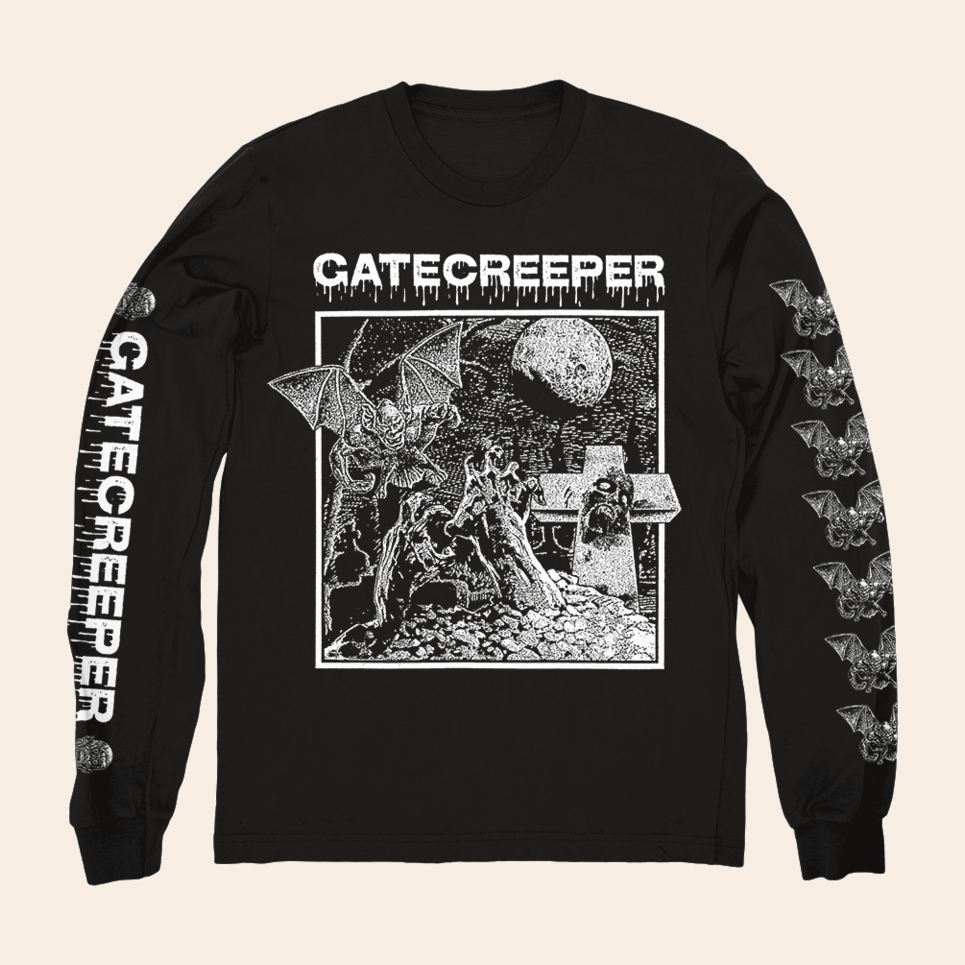 Graveyard Long Sleeve Shirt Gatecreeper Merch Gatecreeper Shirt Father's Day Gifts For Husband