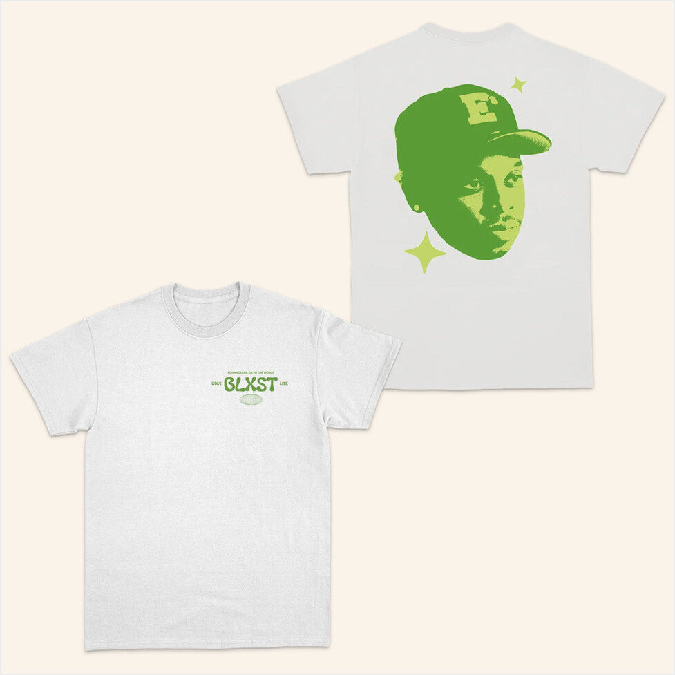 Green Face White Shirt Blxst Merch Gift Ideas For Husband Birthday Gifts For Best Friend