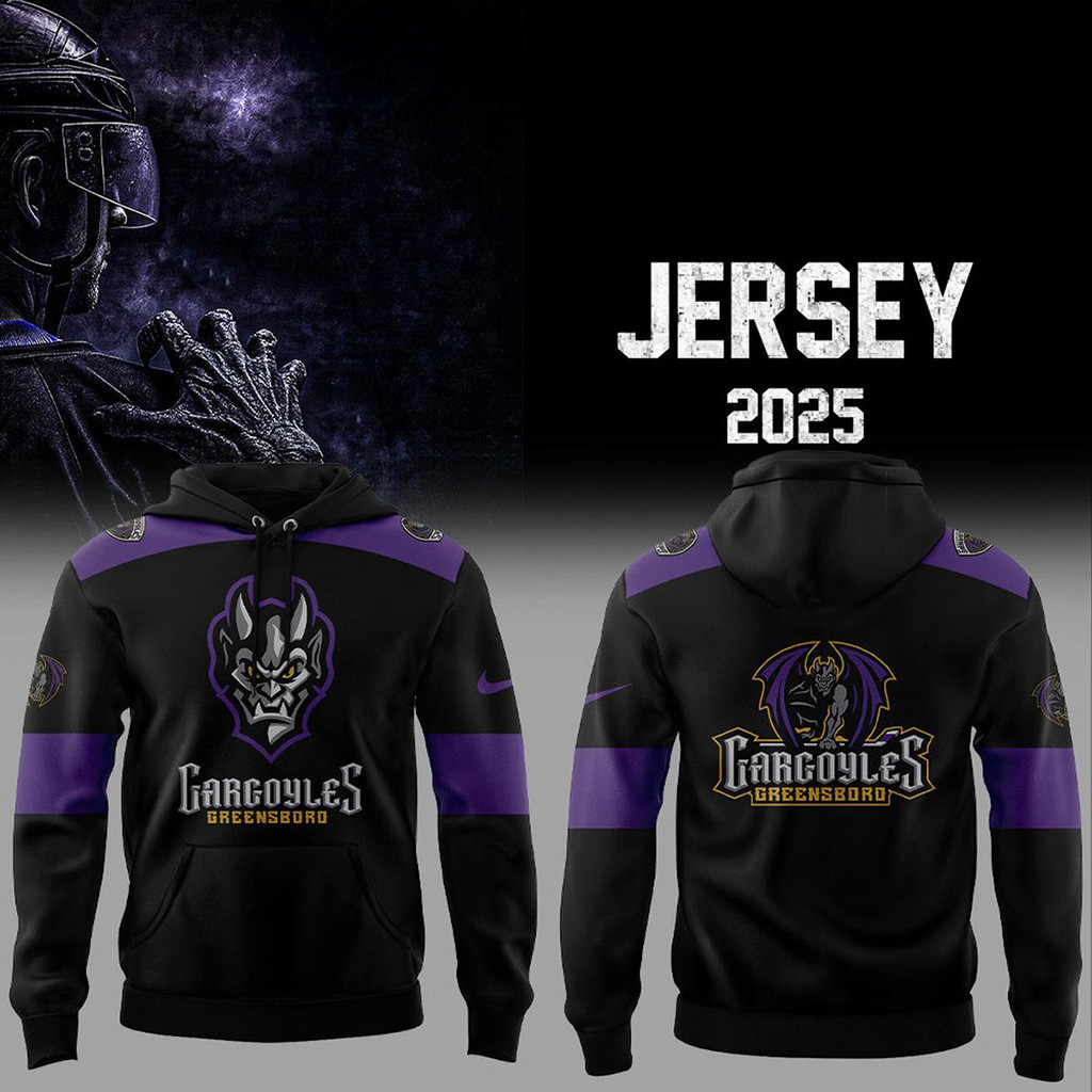 Greensboro Gargoyles Stone To Storm 2025 Hoodie Greensboro Gargoyles Merch Gifts For Fans