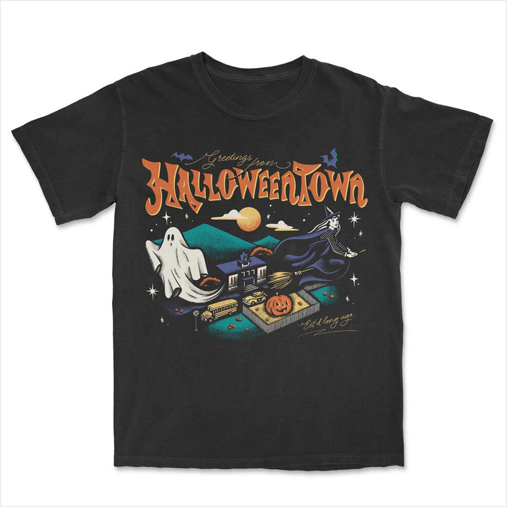Greetings From Halloweentown T-Shirt Lostbrostradingco Merch BFF Birthday Gifts
