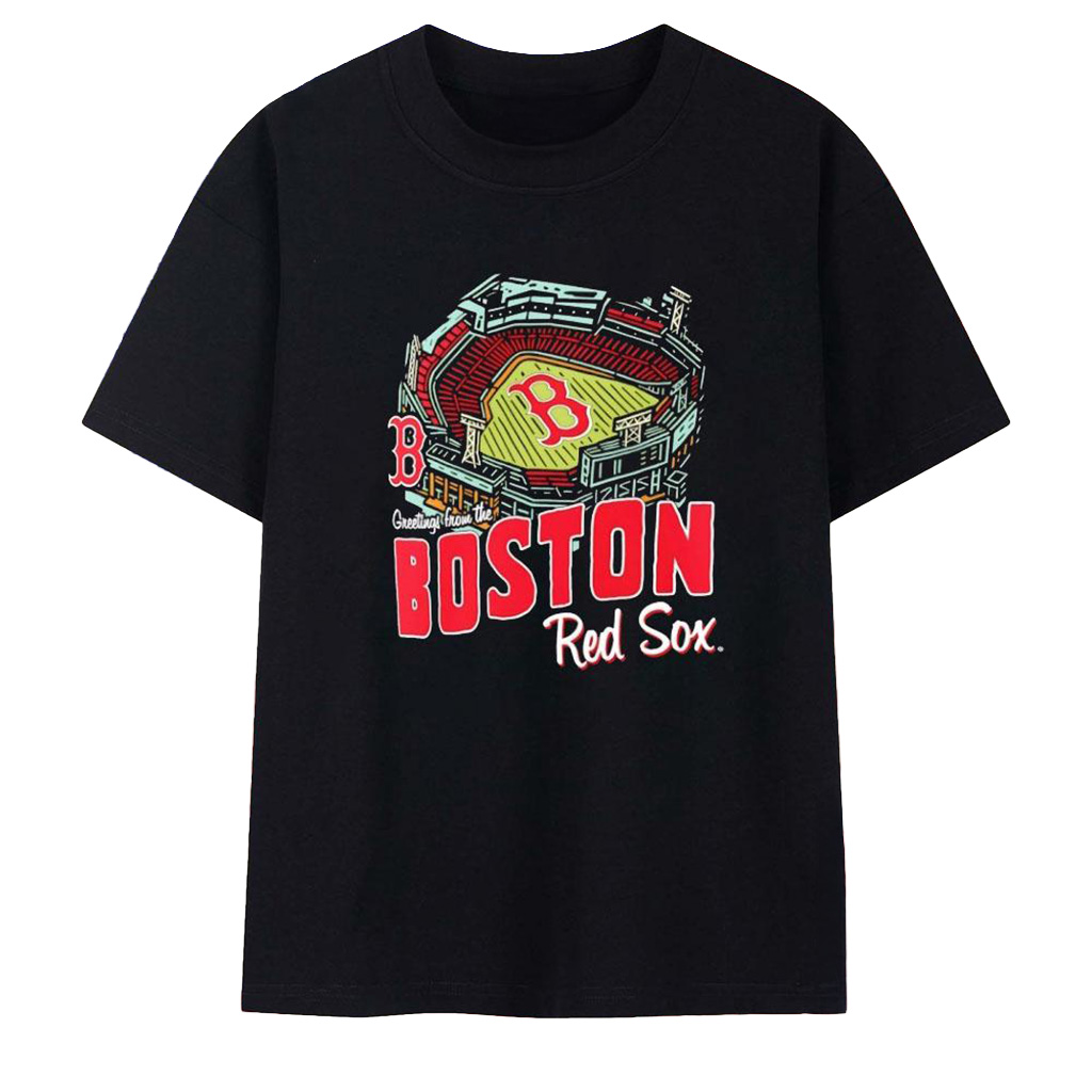 Greetings From The Boston Red Sox Home Stadium T-Shirt Boston Red Sox Merch Gifts For Him