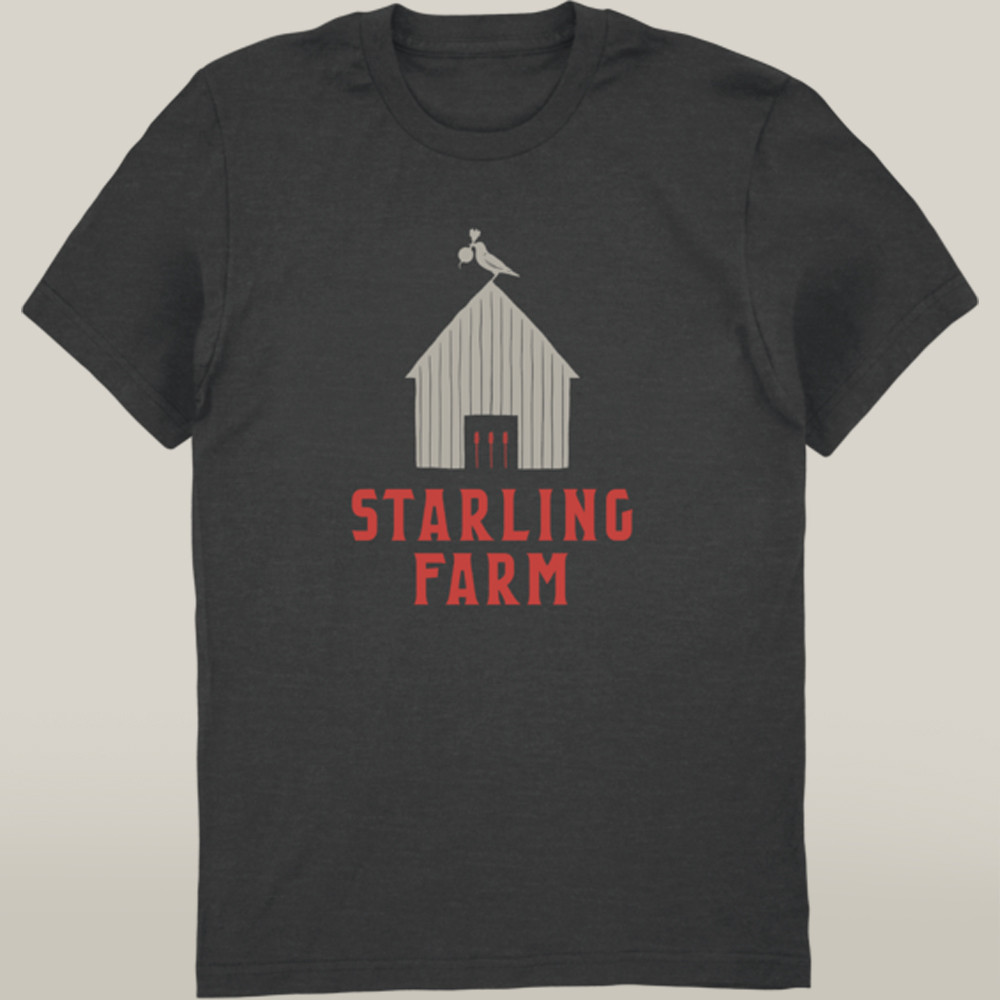 Gregory Alan Isakov Merch Starling Farm Tee Shirt Black Unique Present For Music Enthusiasts