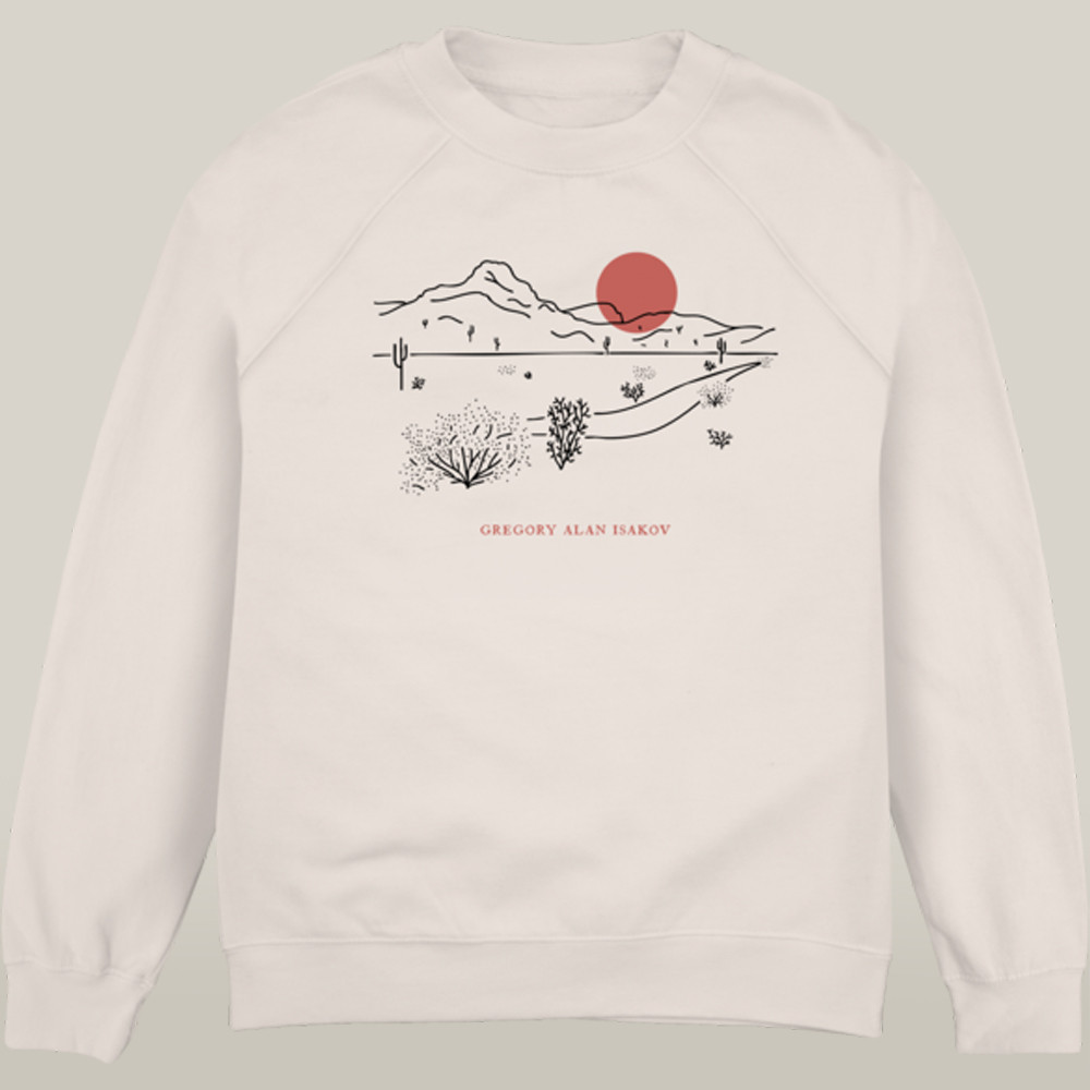 Gregory Alan Isakov Merch Sweatshirt Quiet Desert Best Present For Music Enthusiasts