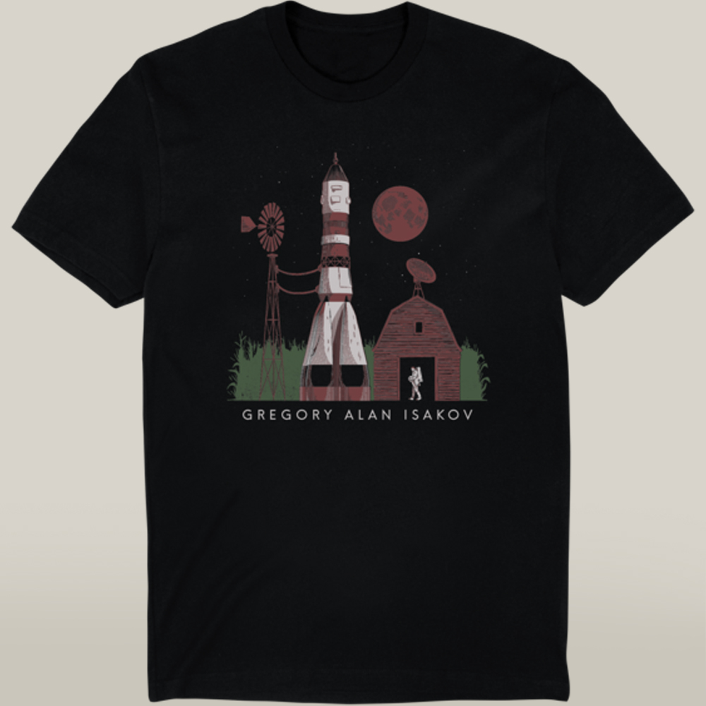 Gregory Alan Isakov Merch T-shirt Space Farm Gift For Men Woman