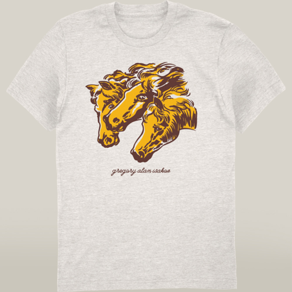 Gregory Alan Isakov Merch T-shirt Three Golden Horses Cool Gift For Music Lovers