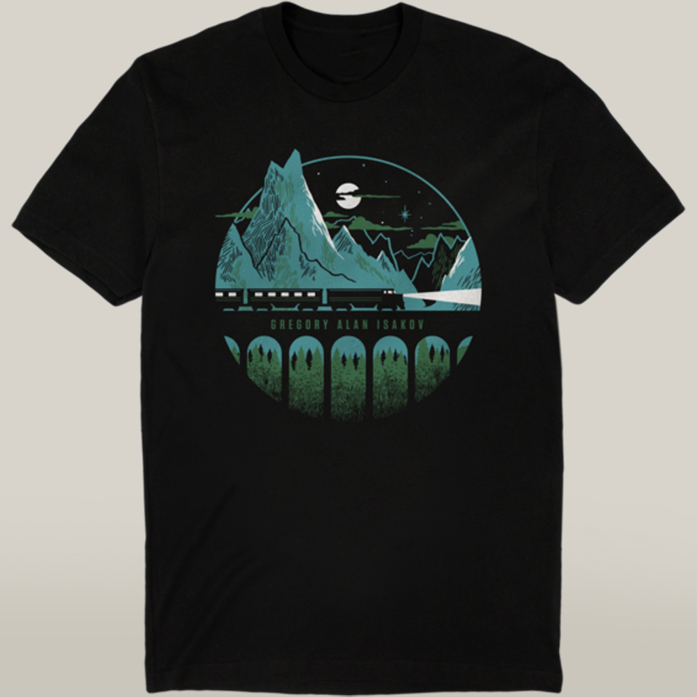 Gregory Alan Isakov Merch Train T-Shirt Best Everyday Wear For Music Lovers