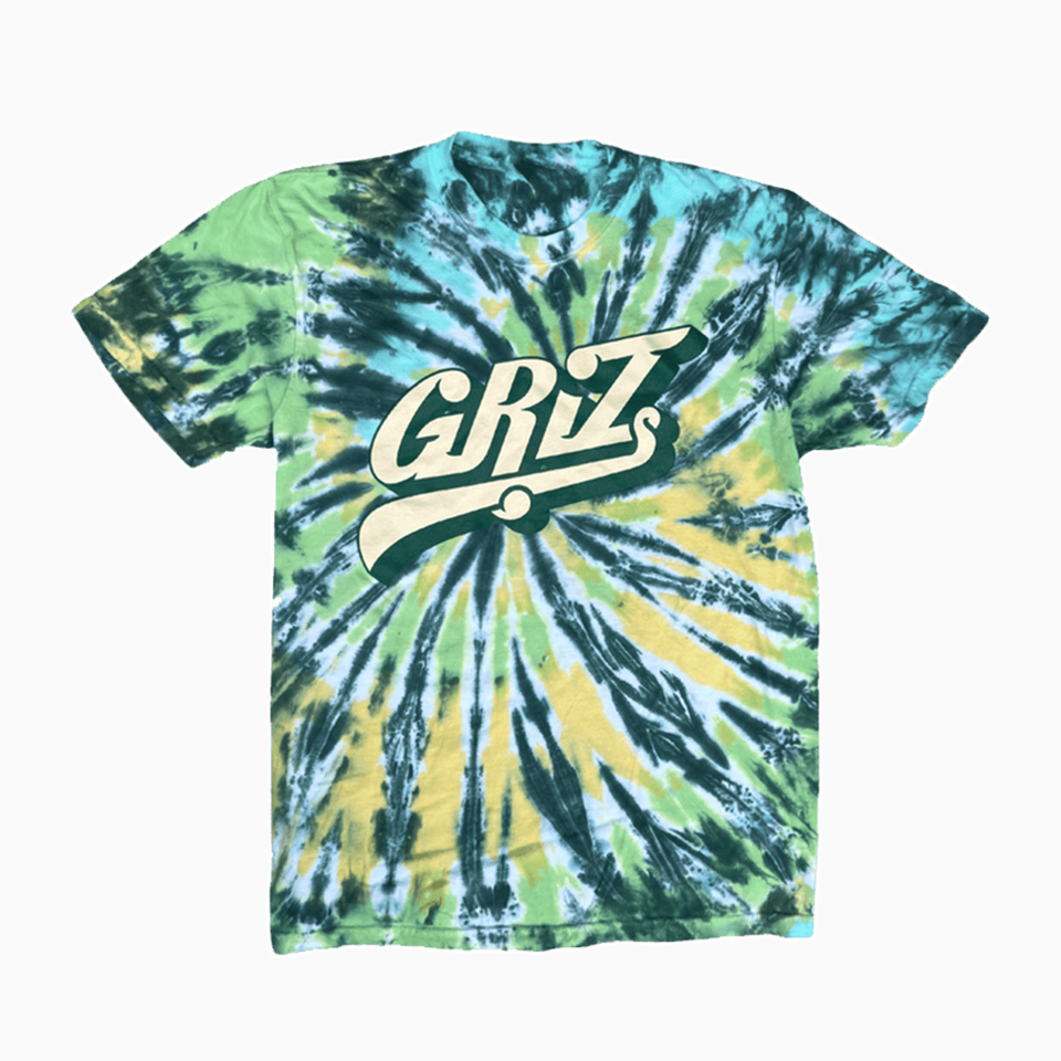Griz Merch GRiZ Denver Triple Header Tie Dye T-Shirt Gifts For DJ Fans Retro Gift for Him