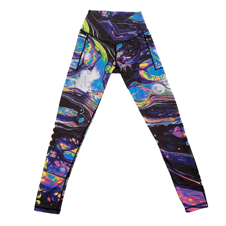 Griz Merch Summer Nova Activewear Crossover Waist Leggings Gifts For DJ Fans Gifts For Besties