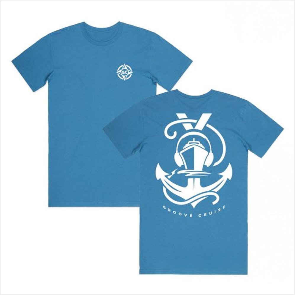 Groove Cruise Anchor T-Shirt Groovecruise Merch Good Gifts For Dudes Gifts For Best Friend