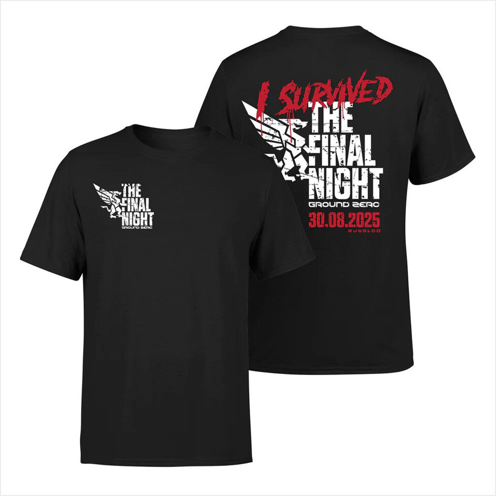 Ground Zero I Survived The Final Night Shirt Ground Zero Festival Merch Gifts For Husband