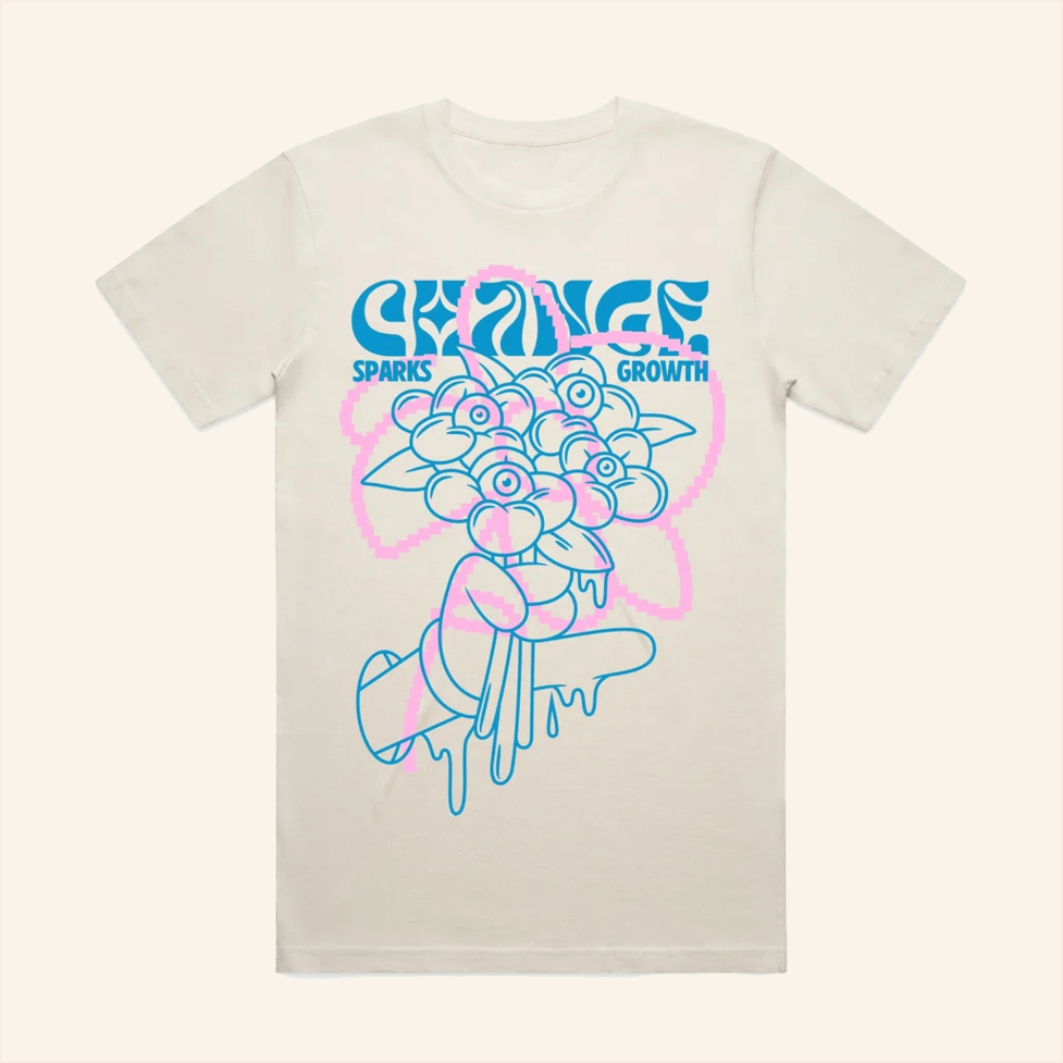 Growth Sparks Change T-Shirt Greg Mike Merch Good BFF Birthday Gifts Ideas Christmas Presents