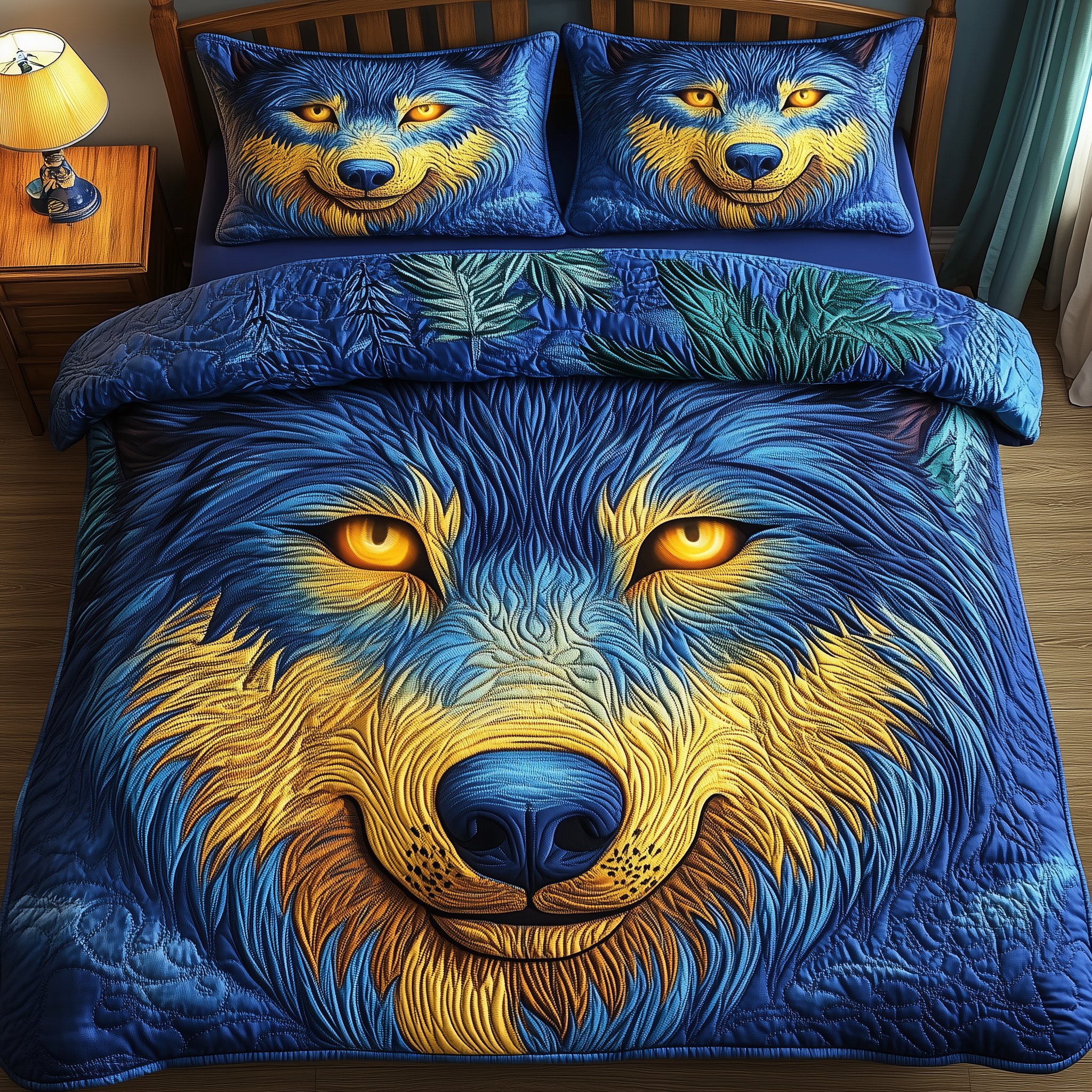 Guardian Of The Wild Quilted Bedding Set Duvet Cover Bedspread Set Item Step Dad Gifts