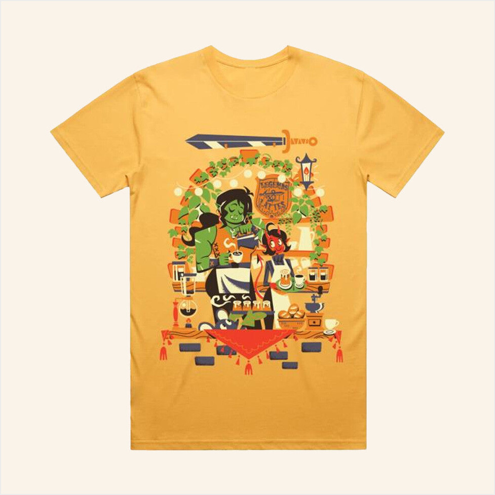 Guild Legends And Lattes T-Shirt The Merch Birthday Gifts For Best Friend Christmas Presents