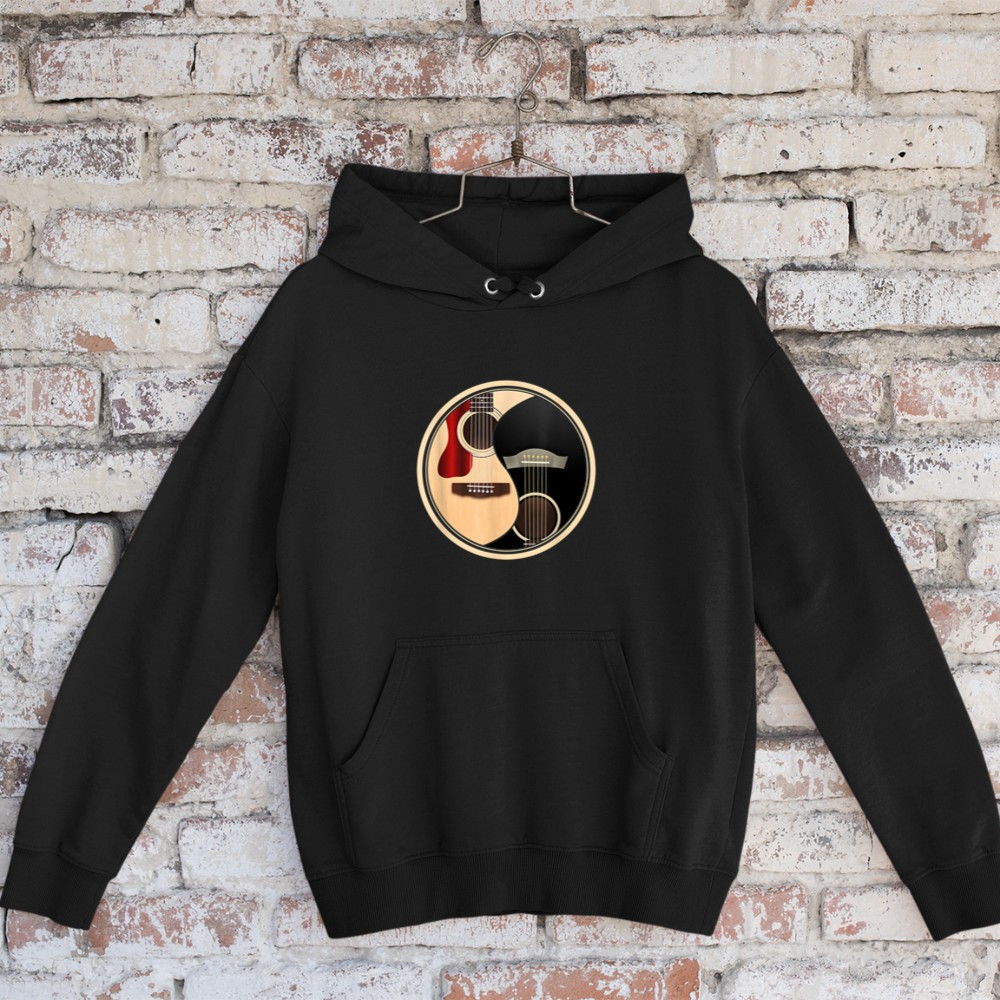 Guitar Yin Yang Guitar Hoodie