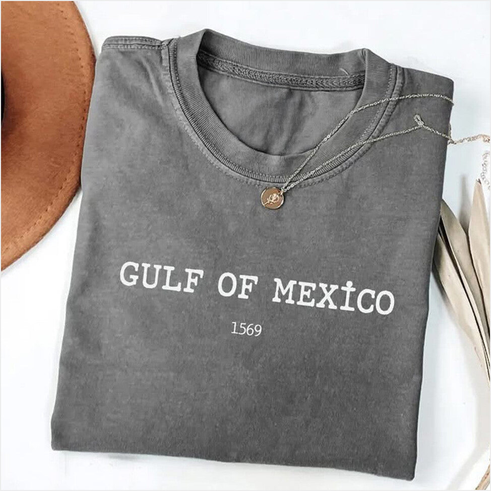 Gulf Of Mexico 1569 Shirt American Pride Patriotic T-Shirt Birthday Gifts For Brother Her