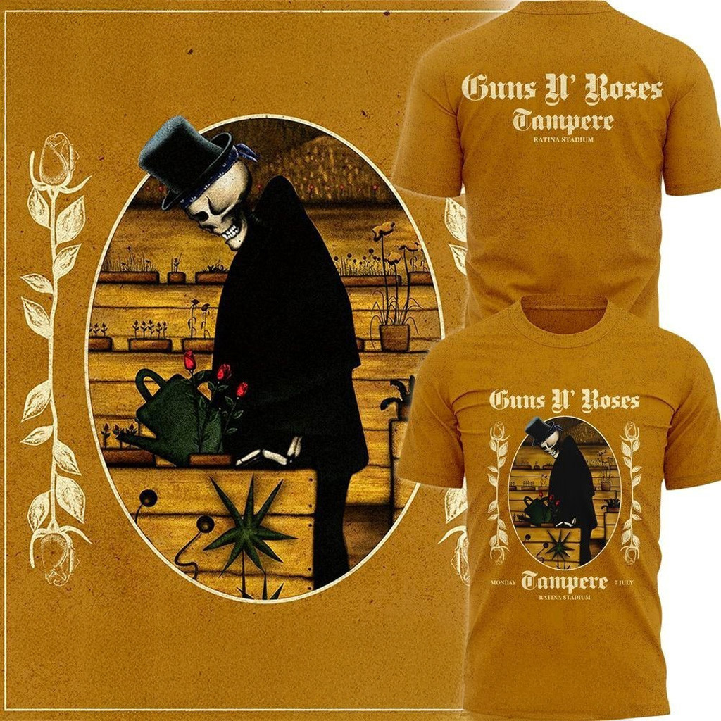 Guns N Roses Tonight We Play Tampere Shirt Guns N Roses Merch Gifts For Fans