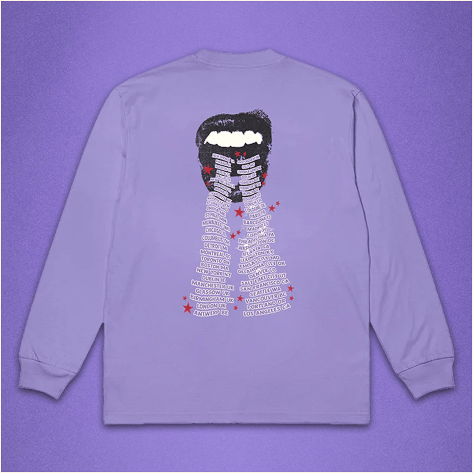 GUTS Dateback Long Sleeve T-Shirt Olivia Rodrigo Merch Gift Ideas For Wife Birthday Gift Ideas
