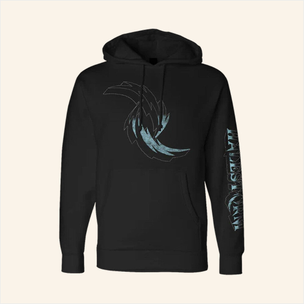 Halestorm Logo Hoodie Halestorm Rock Merch Unique Gifts For Husband Birthday Gift Ideas