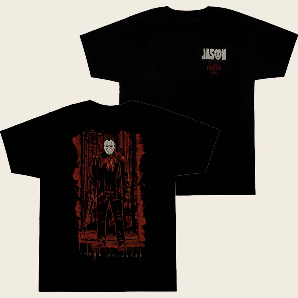 Halloween Horror Nights 2025 Merch Jason Universe Shirt HHN Merchandise Gift For Dad