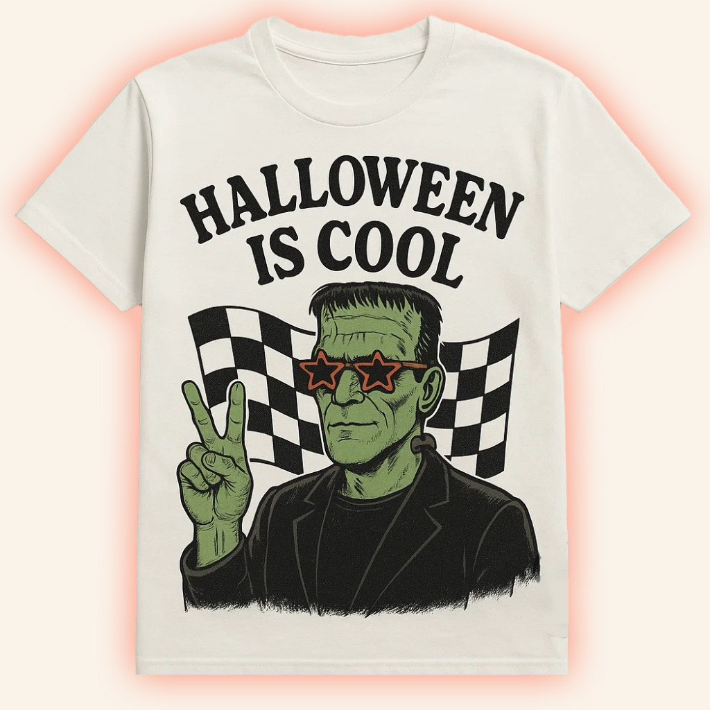 Halloween Is Cool Funny Frankenstein Shirt Halloween Gifts For Friends