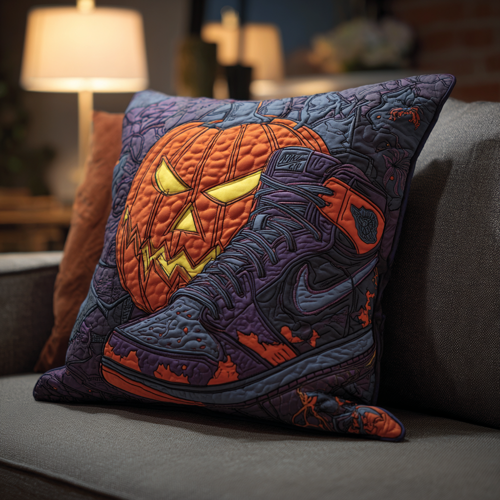Halloween NBA Pillow Case Quilted Basketball Cushion Cover Fan Gift