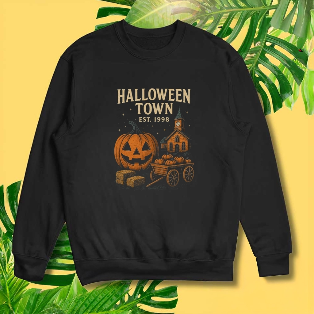 Halloweentown Est 1998 Sweatshirt Funny Halloween Sweatshirt Gifts For Him