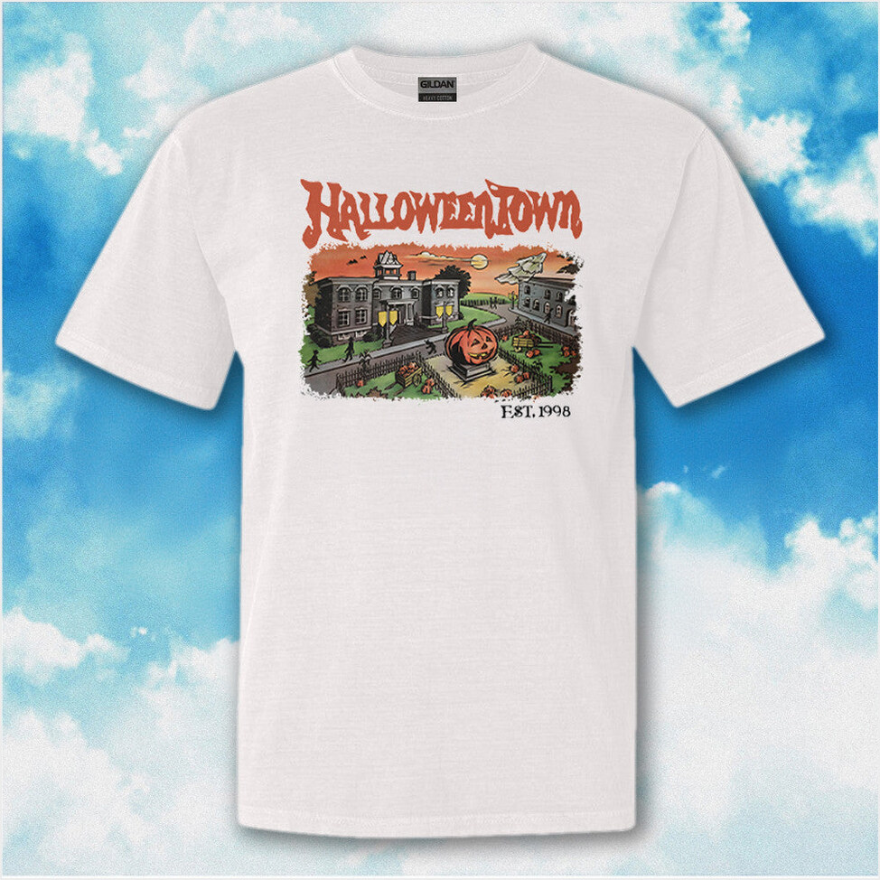 Halloweentown Est 1998 T-Shirt Happy Halloween Shirt Birthday Gifts For Men Women BFF Gifts