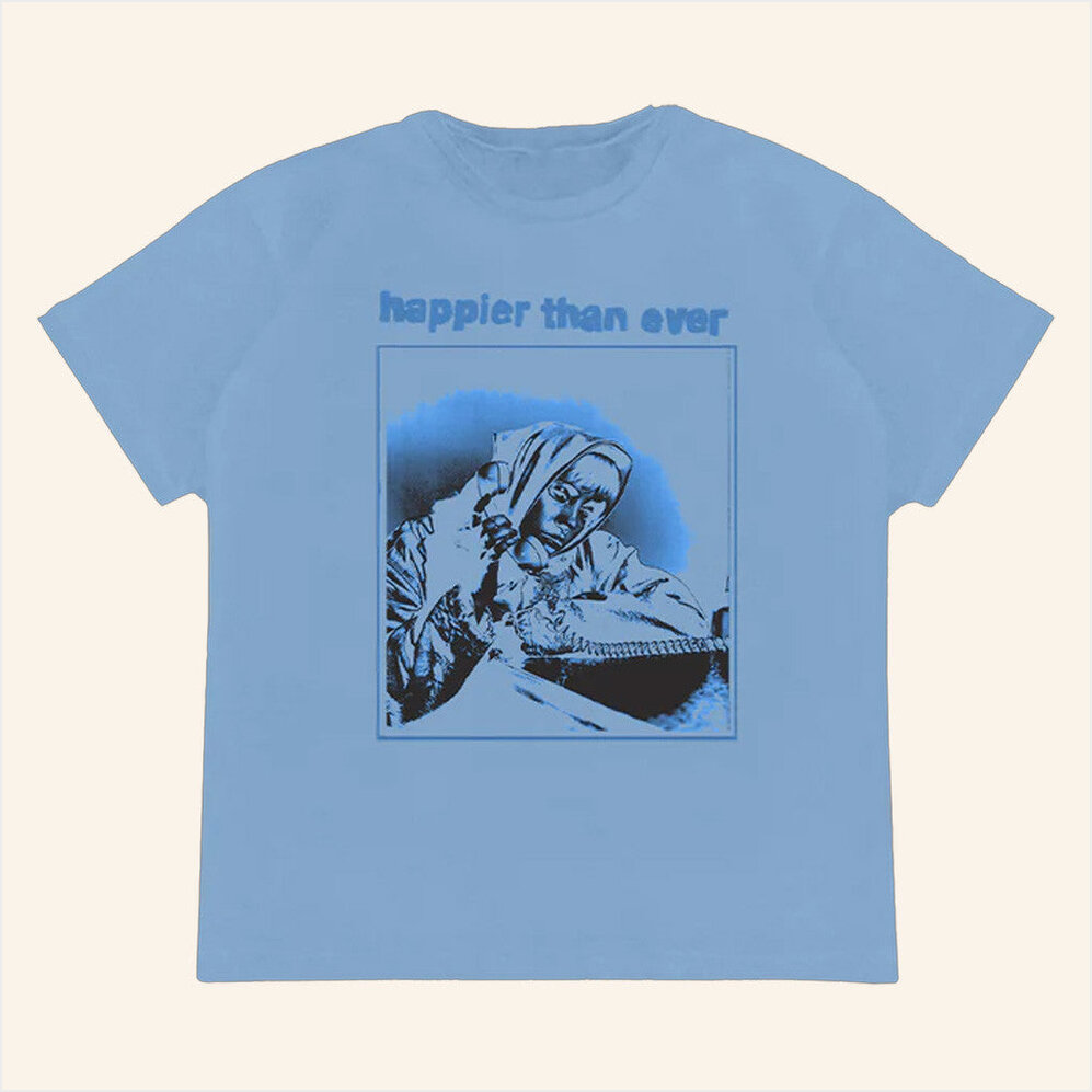 Hang Up T-Shirt Billie Eilish Merch Birthday Gifts For Best Friend Christmas Presents