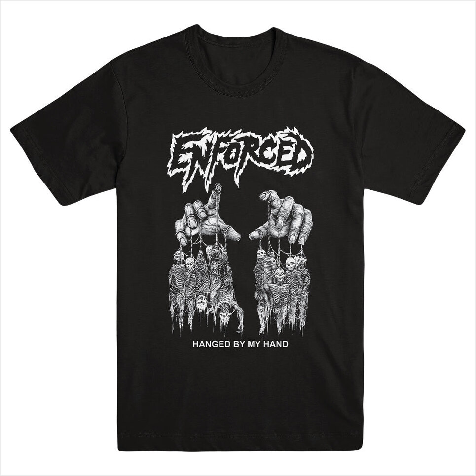 Hanged By My Hand Shirt Enforced Merch Enforced Shirt Dad Birthday Gifts For Father'S Day 2025