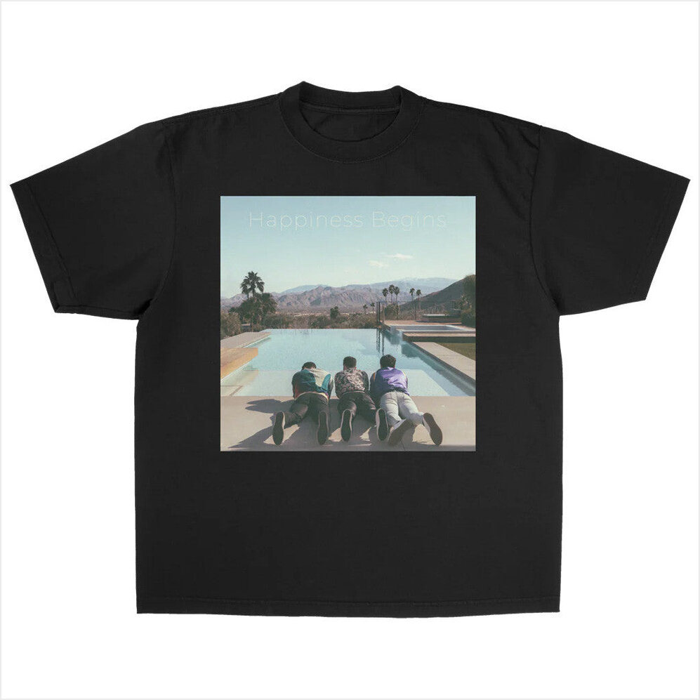 Happiness Begins Album T-Shirt Jonas Brothers Merch Best Birthday Gifts For Besties