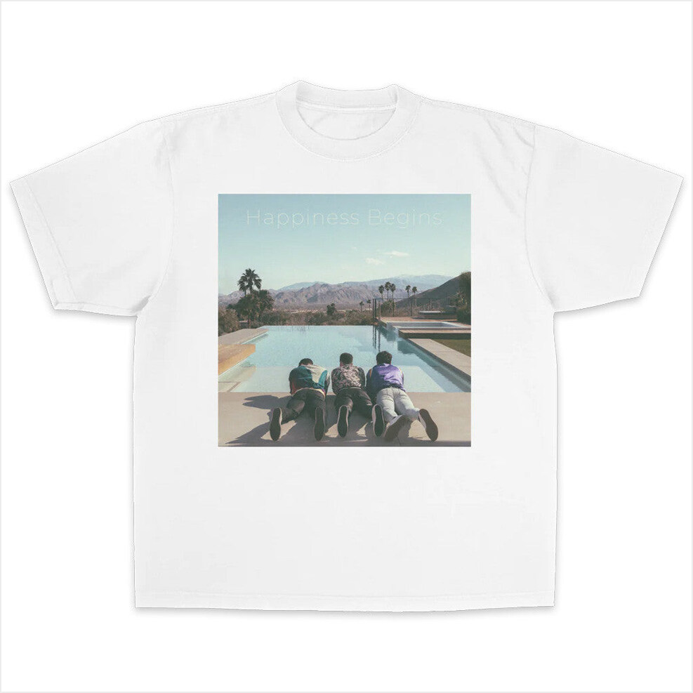 Happiness Begins Album T-Shirt Jonas Brothers Merch Best Gifts For Fans Birthday Gift Ideas