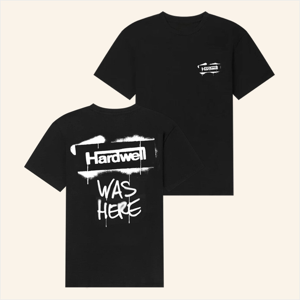 Hardwell Summer'25 T-Shirt Revealed Clothing Merch Presents For Father Best Friend Gifts