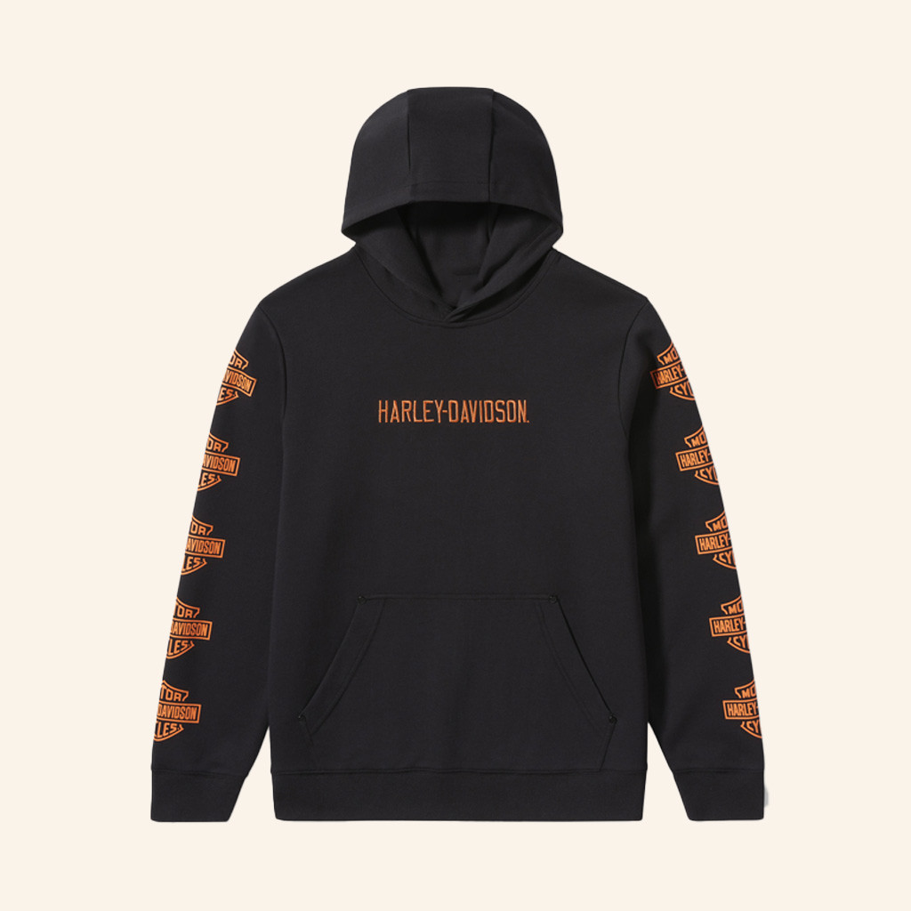Harley Davidson Merch Essential Bar And Shield Hoodie Unique Gifts For Husband
