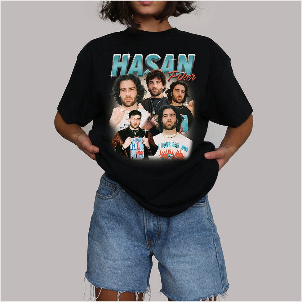 Hasan Piker T-Shirt Hasan Piker Merch Gifts For Father's Day From Daughter Gifts For Brother