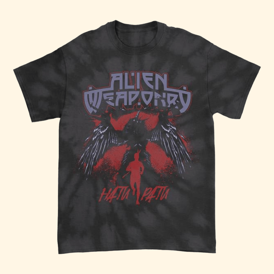 Hatu Alien Weaponry Merch patu T-Shirt Black Spider Tie Dye Shirt Birthday Gifts For Dudes