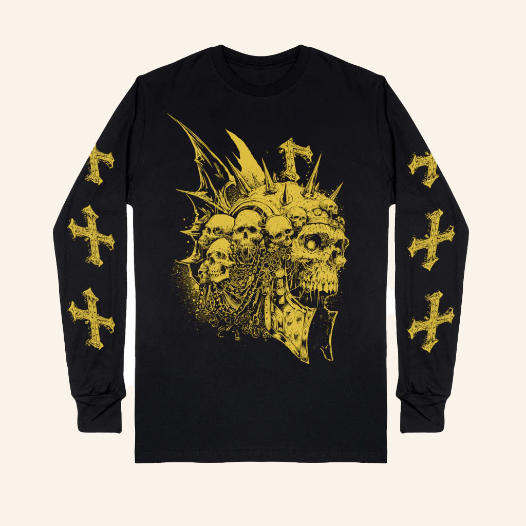Haus Of Godmachine Merch The Berserker White Label Classic Long Sleeve T-Shirt Gifts For Him