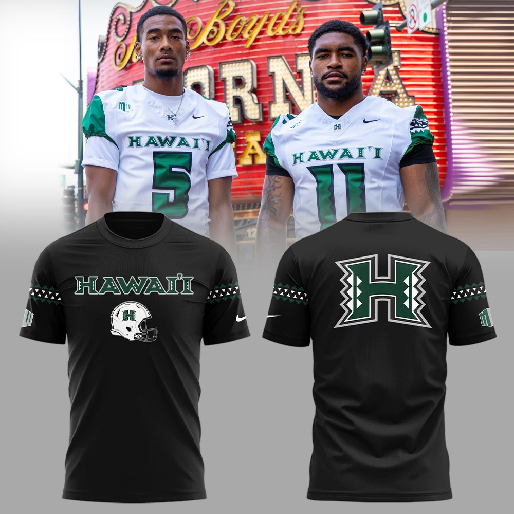 Hawaii Athletics Football T-Shirt Presents For Football Fans