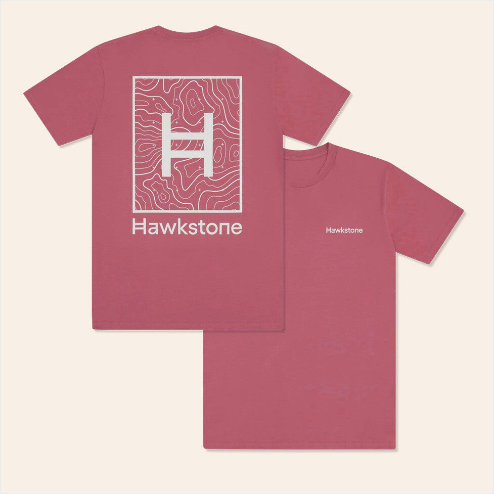 Hawkstone Topographic T-Shirt Hawkstone Merch Birthday Gifts For Husband Her Gifts For Friends