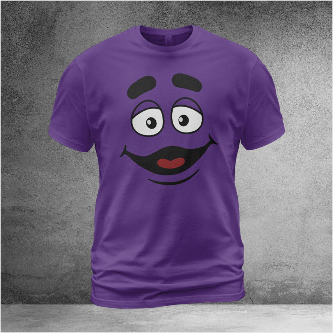 Hbd Grimace Shirt Purple Happy Birthday Grimace's Birthday 2024 Shirt For Sale