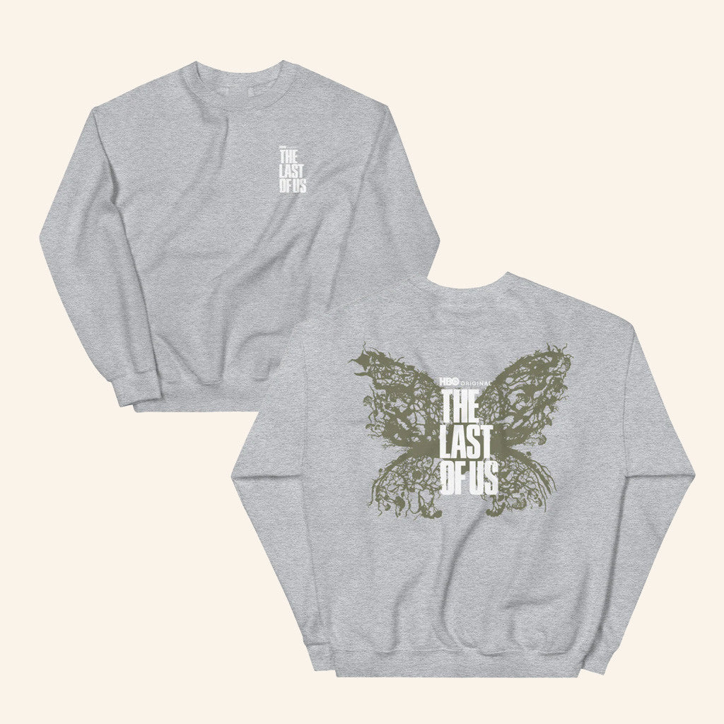 HBO Merch The Last Of Us Moth Sweatshirt Unique Birthday Gift For Wife