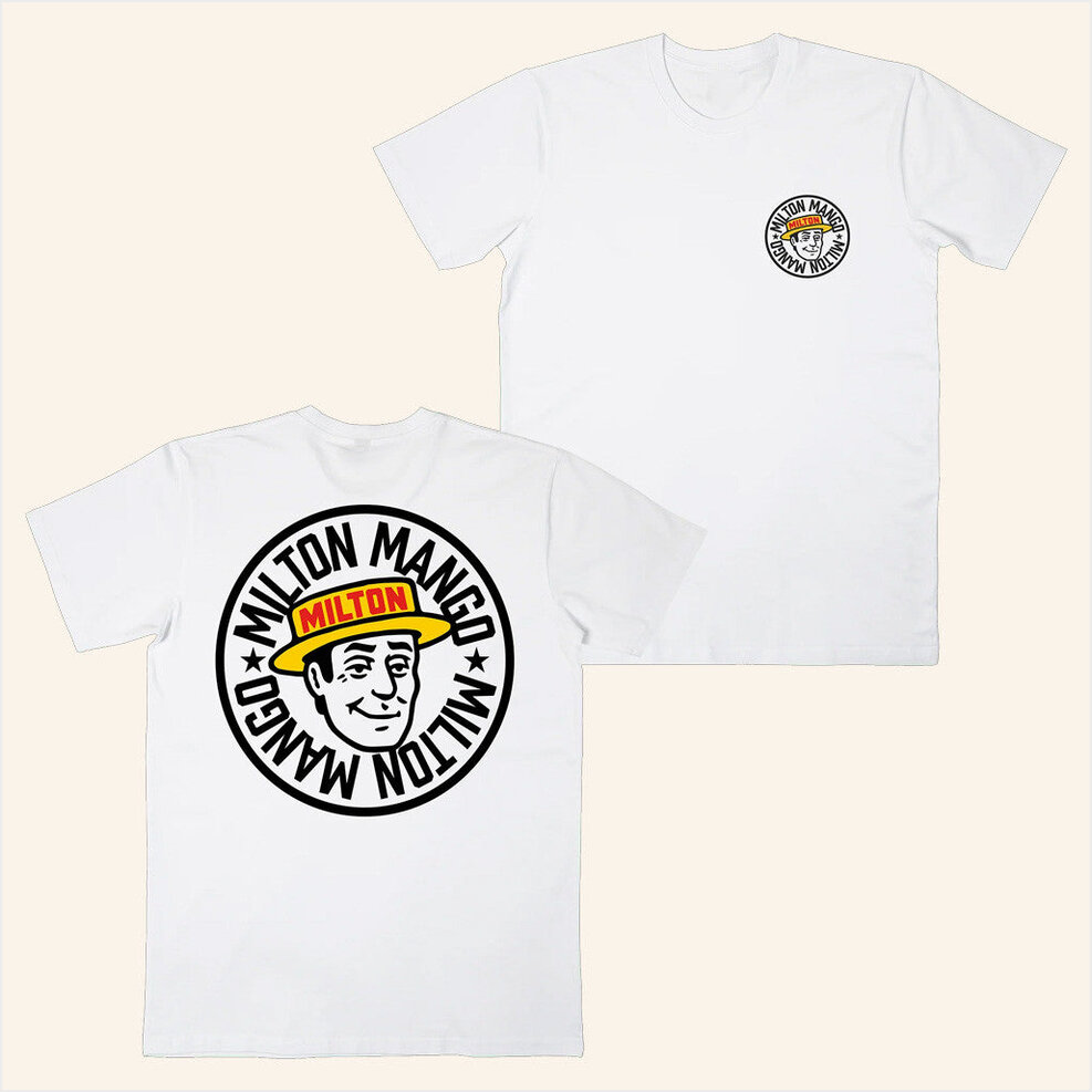 Headlock 2 White T-Shirt Milton Mango Merch Best Birthday Gifts For Husband BFF Gifts Ideas