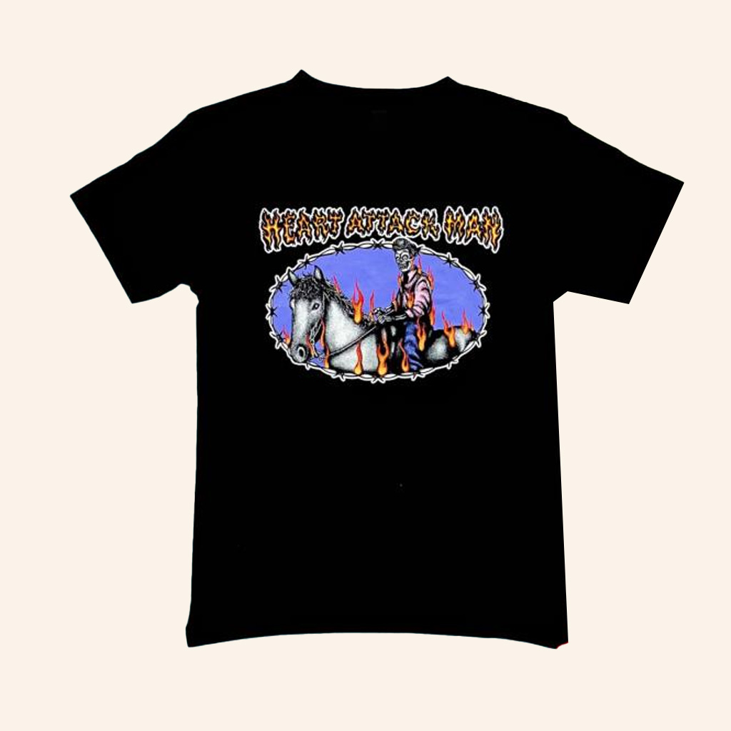Heart Attack Man Merch Elvis Joyrides The Pale Horse T-Shirt Gifts For Dudes