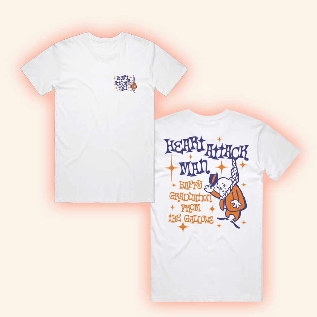 Heart Attack Man Merch Happy Graduation From The Gallows T-Shirt Gifts For Fans