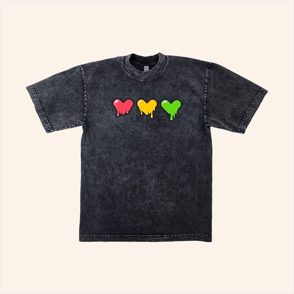 Hearts T-Shirt Life Series Merch Birthday Gifts For Friends Christmas Presents