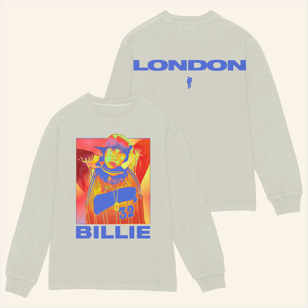 Heat Map London Long Sleeve Shirt Billie Eilish Merch Presents For Boyfriend Christmas Presents