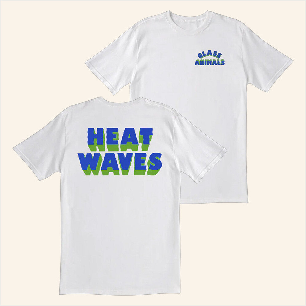 Heat Waves White T-Shirt Glass Animals Merch Gift Ideas For Friends Best Friend Birthday Gifts